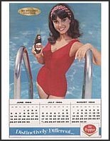 Donna Loren 1966-os naptár